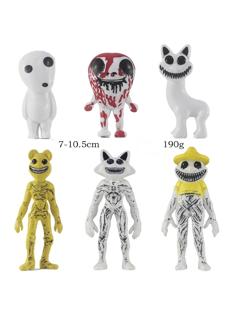 6 Pcs Zoonomaly Toys Set Ideas Toys Battle Horror Game Model Ideas Toys Gifts for Adult & Kids