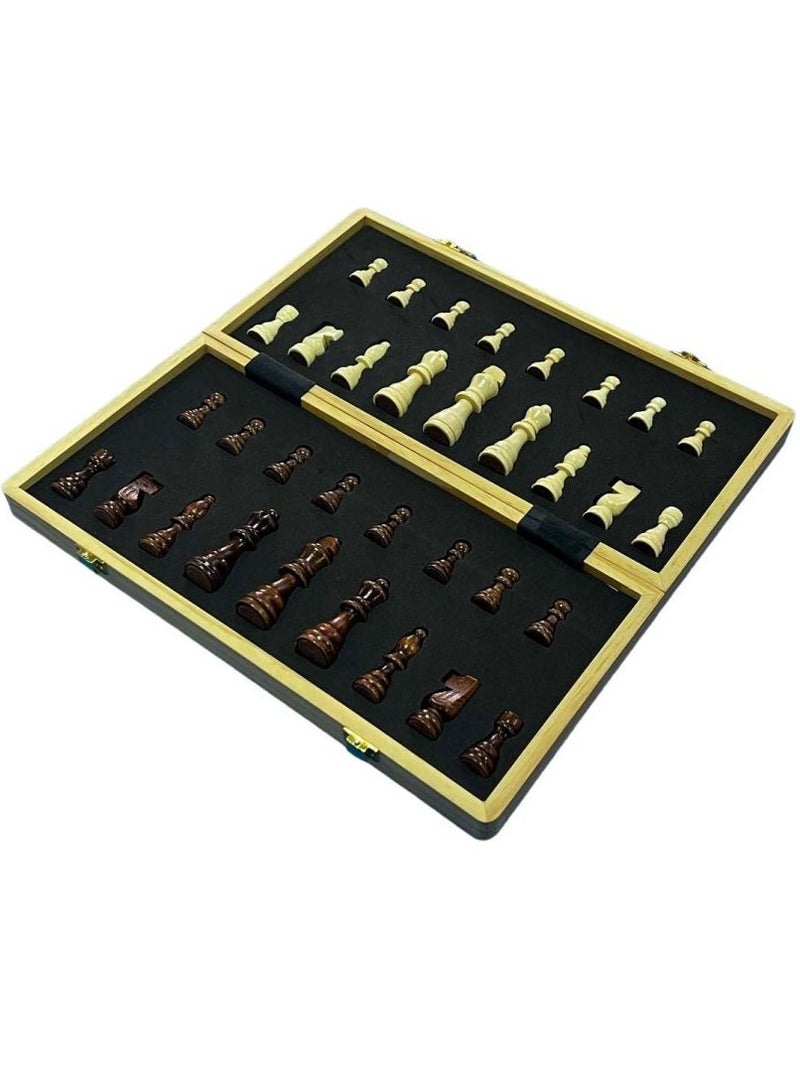 Ta Sports Wooden Chess Game Set 38*19*5 Cm 2053 / Pinewood+Mdf