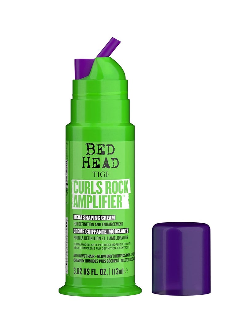 Bed Head By TIGI Curls Rock Amplifier Curl Cream for Curly Hair, the Ultimate Curl Cream for Curly Hair Care 3.82 fl oz