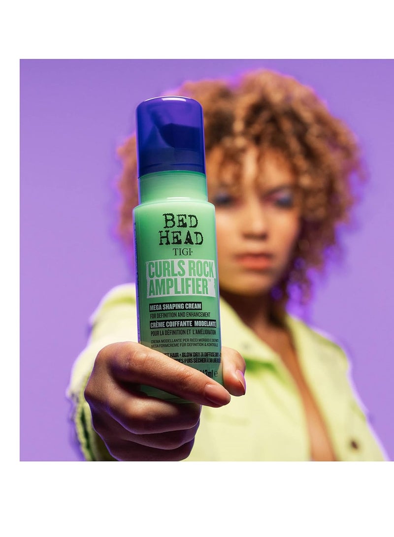 Bed Head By TIGI Curls Rock Amplifier Curl Cream for Curly Hair, the Ultimate Curl Cream for Curly Hair Care 3.82 fl oz