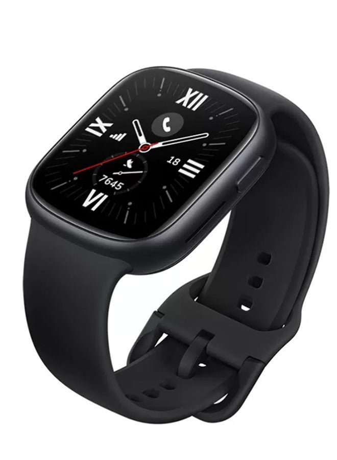 Watch 4 smartwatch With 1.75-Inch AMOLED Display Black