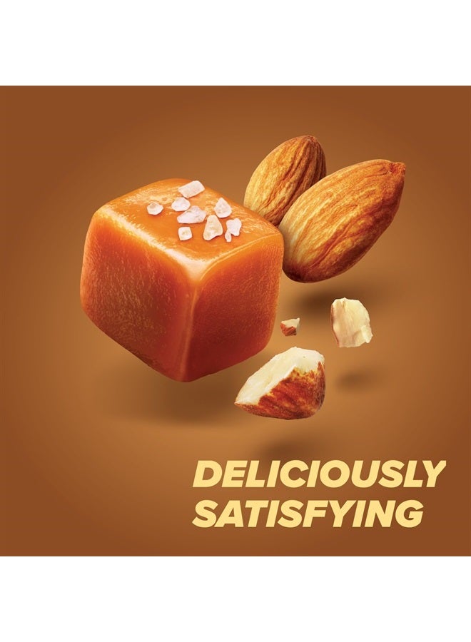 Nut Bars, Caramel Almond Sea Salt, 10g Protein, Gluten Free, Low Sugar, 1.65 oz, 10 Pack (Packaging may vary)