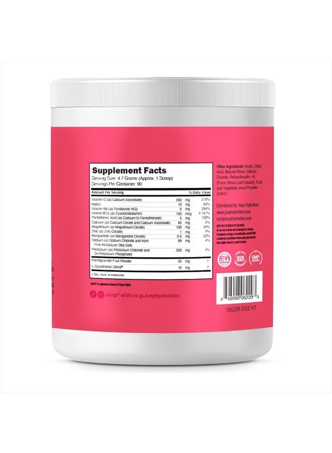 Hydration Electrolyte Powder, Electrolytes Drink Mix, Hydration Mix, Sugar Free, Gluten Free, 0 Calories, 0 Carbs, Keto Friendly, NON - GMO Kosher, 90 Servings. (Wild Berry)