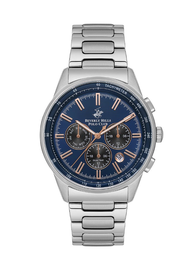 Men's Analog Tonneau Shape Metal Wrist Watch BP3551X.390 - 43 Mm