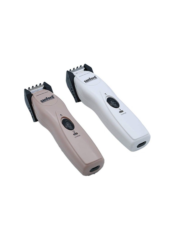 Rechargeable Hair Clipper Black/White/Brown