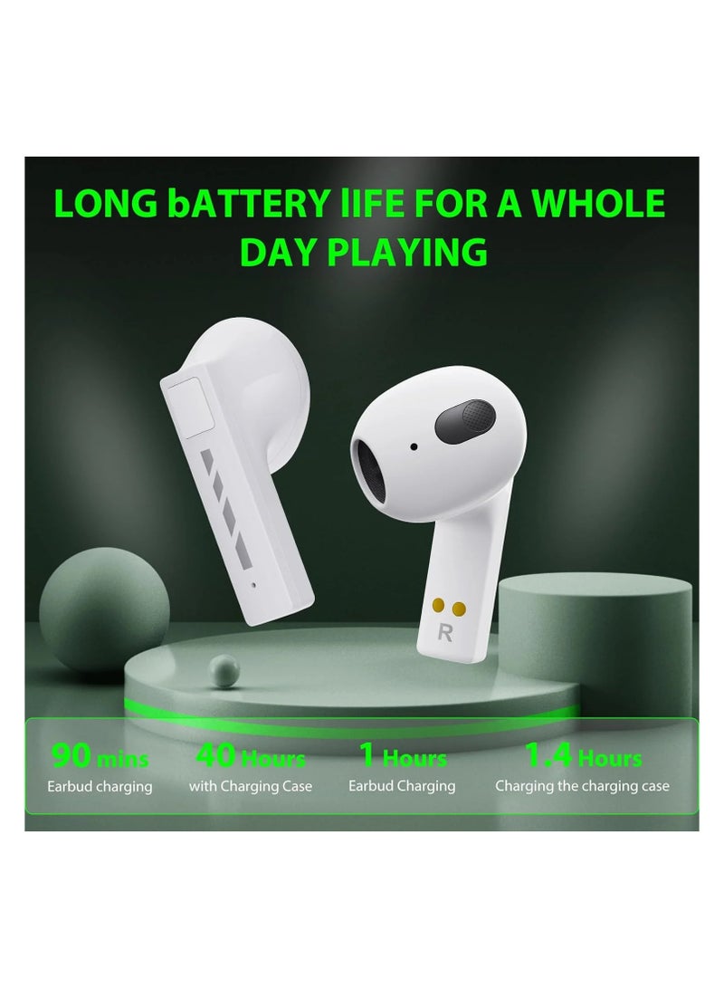 T11 Wireless Bluetooth Earbuds, Gaming Earphone, Low Latency Mode, Slide Cover with 