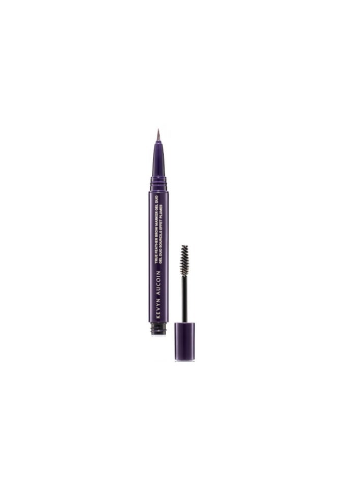 KEVYN AUCOIN TRUE FEATHER BROW MARKER GEL DUO - BRUNETTE