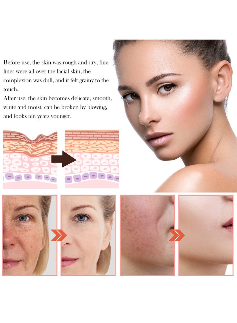 Jaysuing 5-in-1 Deep Cleansing, Firming, Skin Lightening, Stains and Fine Lines Hydrating Facial Moisturizing Set