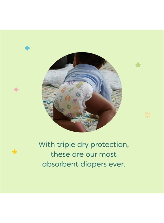 Diapers, Size 1, 80 ct, Ultra Absorbent Diapers