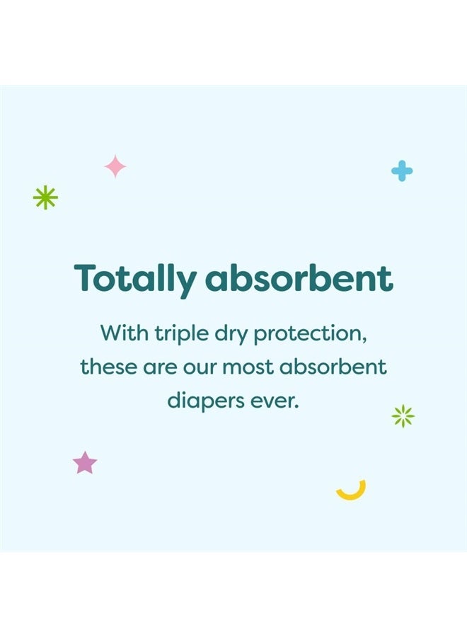 Diapers, Size 1, 80 ct, Ultra Absorbent Diapers