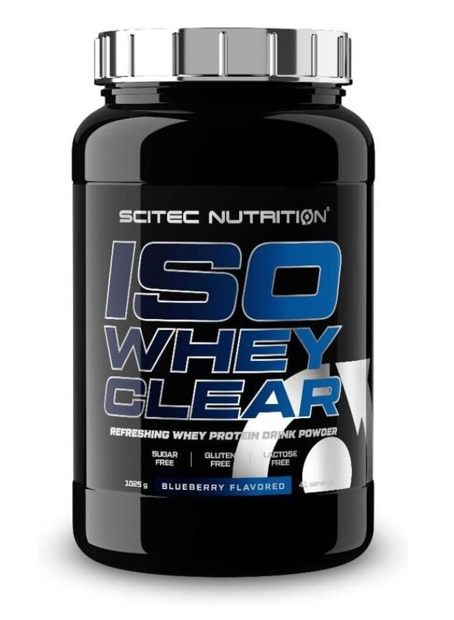 Scitec Nutrition Iso Whey Clear,Blueberry Flover,41servings