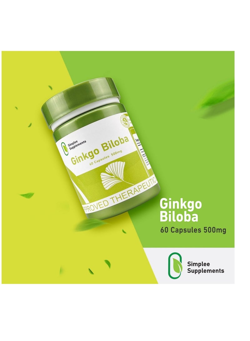 Jimplee Ginkgo Biloba Capsule Supplement