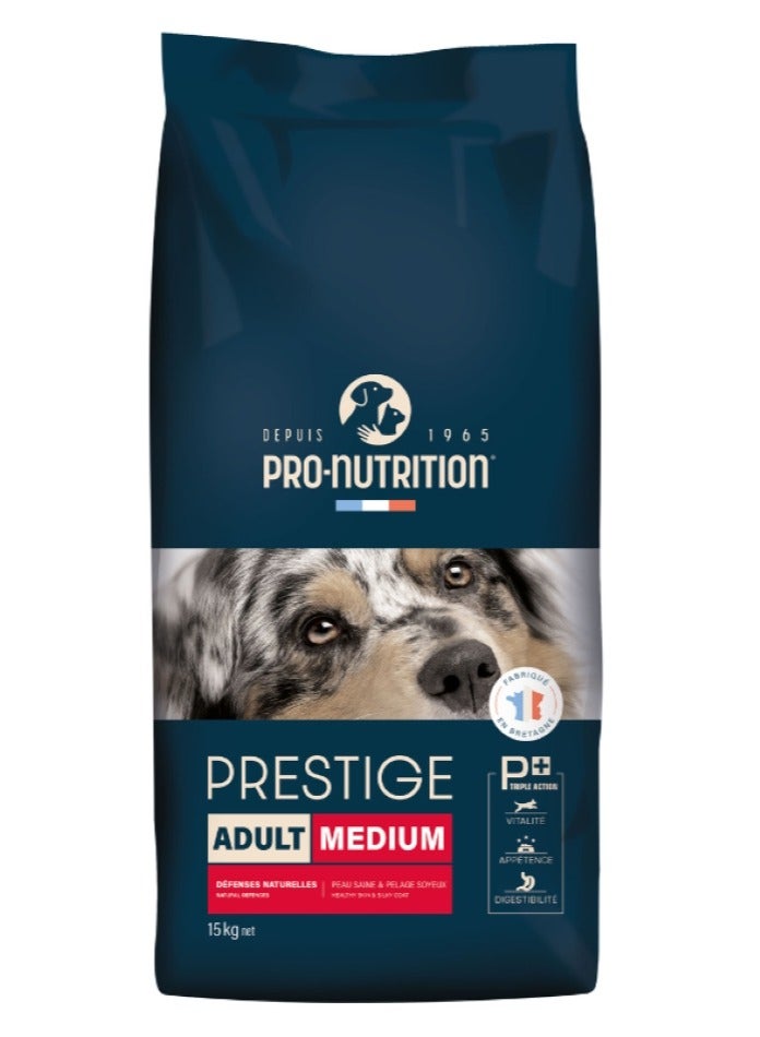 Pro nutrition Prestige Dog Adult Medium 15Kg