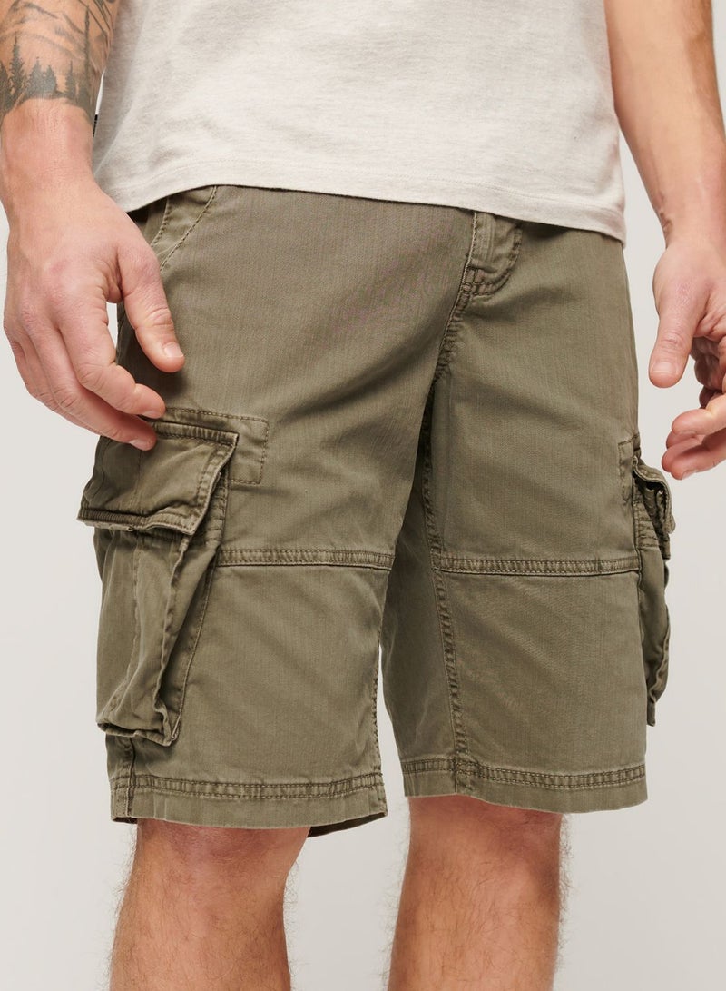 Pocket Detail Cargo Shorts