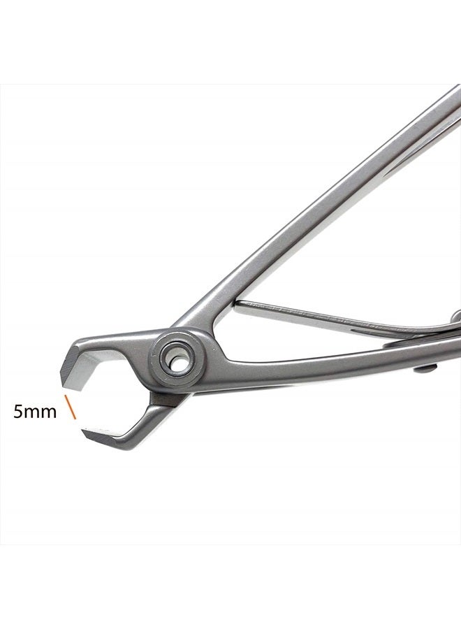 Nail Clippers for Thick Nails - Heavy Duty, Wide Mouth Professional Fingernail and Toenail Clippers for Men, Women & Seniors, Silver