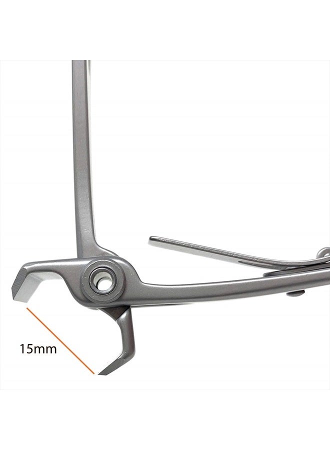 Nail Clippers for Thick Nails - Heavy Duty, Wide Mouth Professional Fingernail and Toenail Clippers for Men, Women & Seniors, Silver