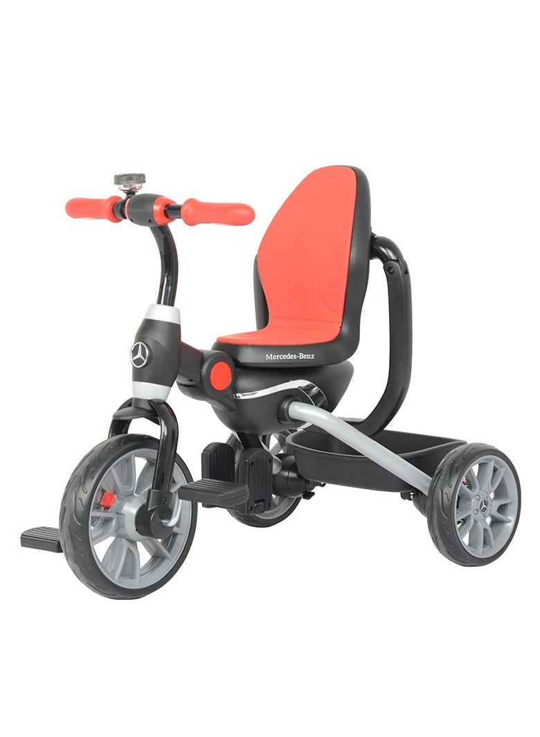 Mercedes Benz licensed 3 in 1 Tricycle - Red