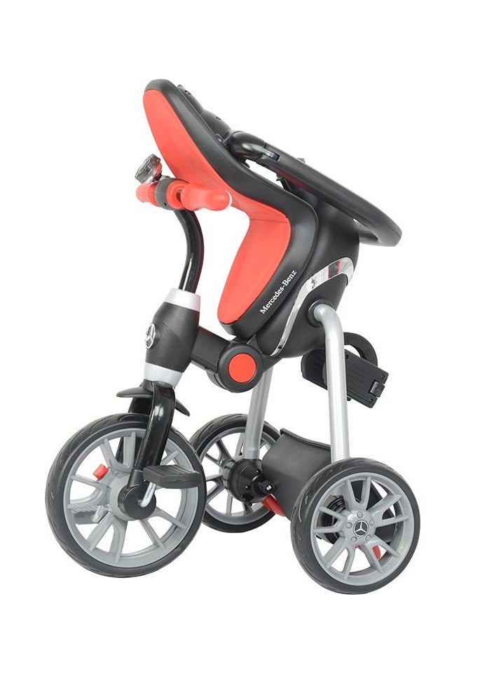 Mercedes Benz licensed 3 in 1 Tricycle - Red