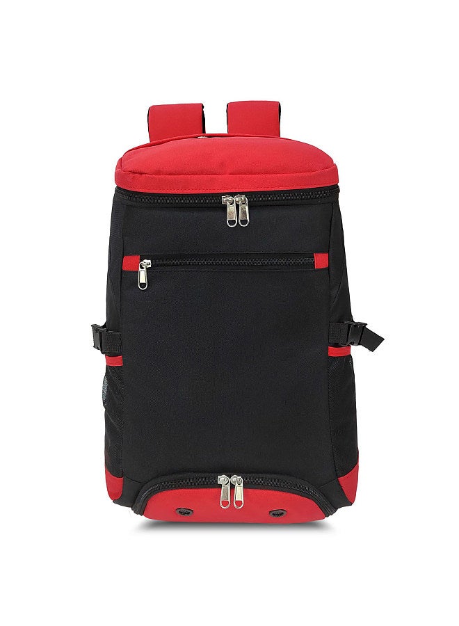 Large Capacity Tennis Backpack Breathable Badminton Backpack with Shoe Compartment