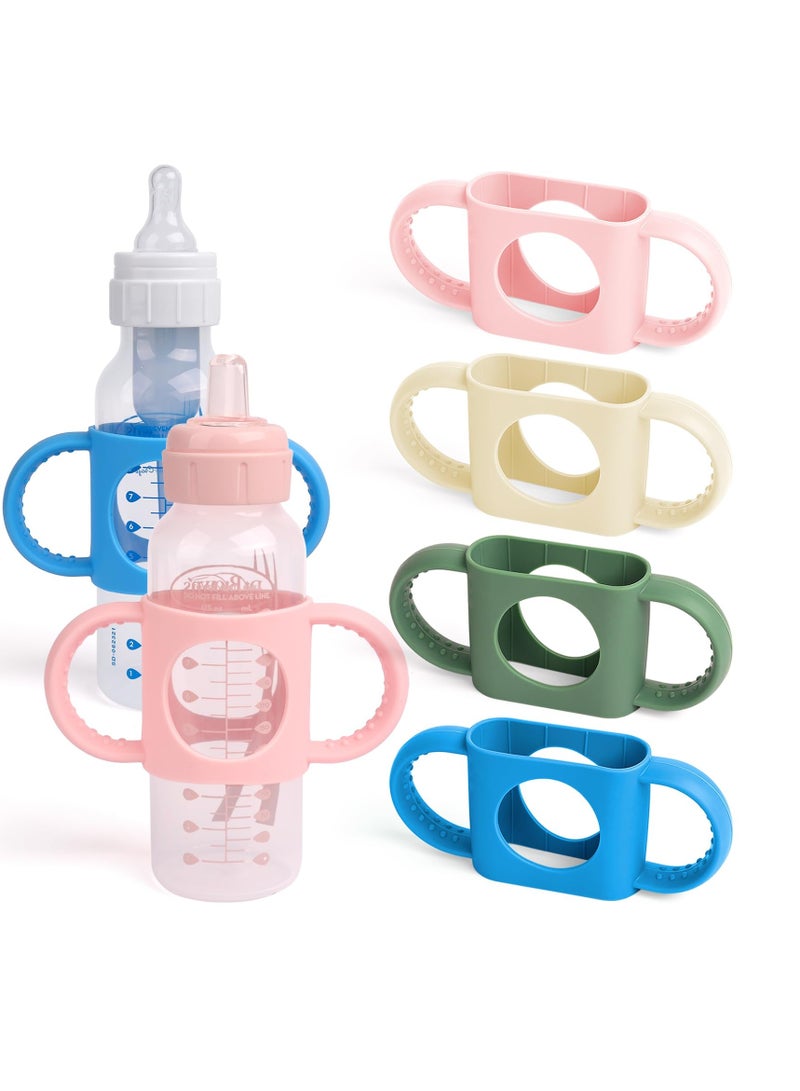 4-Pack Baby Bottle Handles For Dr. Brown's Narrow Bottles