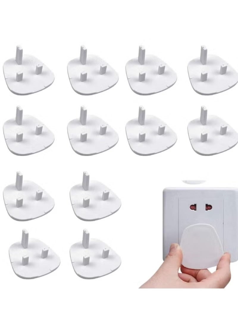 12pcs per Pack Baby Proofing Plug Covers, White Outlet Covers Safety Covers