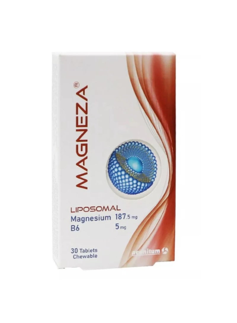 Magneza Liposomal Chewable 30 Tablets