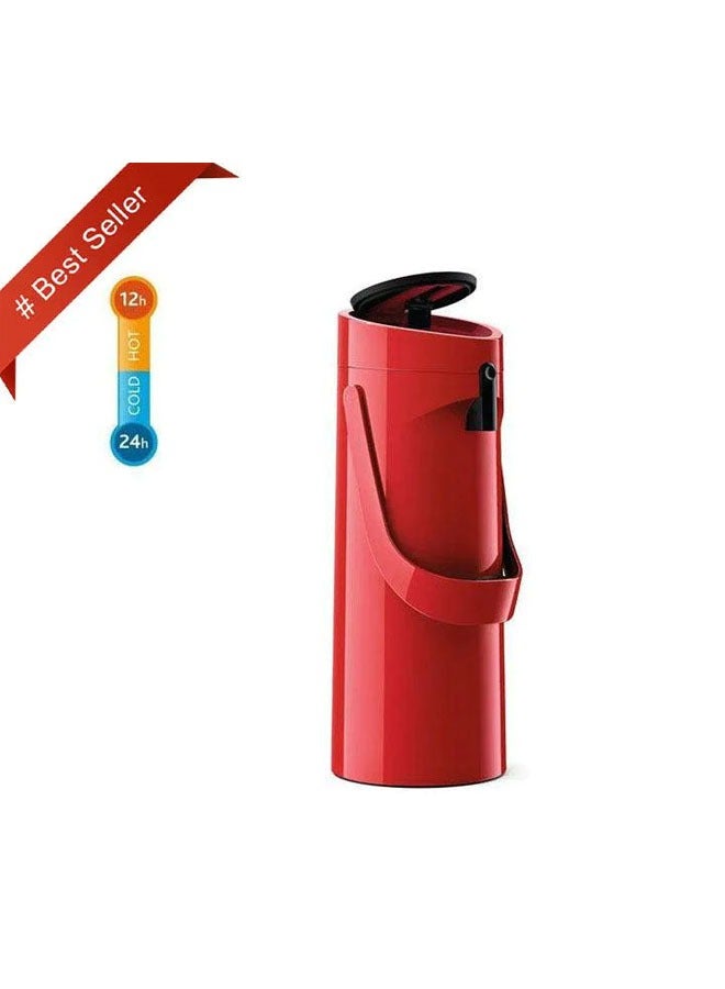 EMSA PONZA Vacuum Flask 1.9 L Red