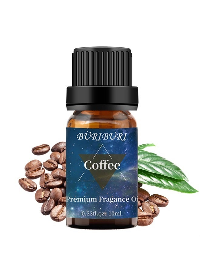 Coffee Essential Oil 10ml Aromatherapy Fragrance Oil for Candle Making, Soap Making, Diffuser, Humidifier