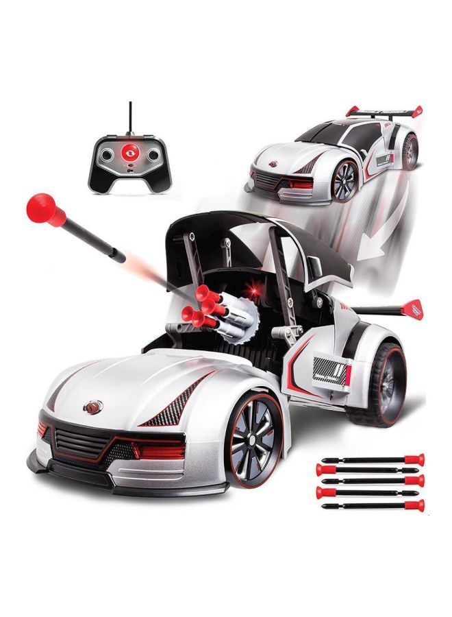 Transforming RC Missile Launcher Car