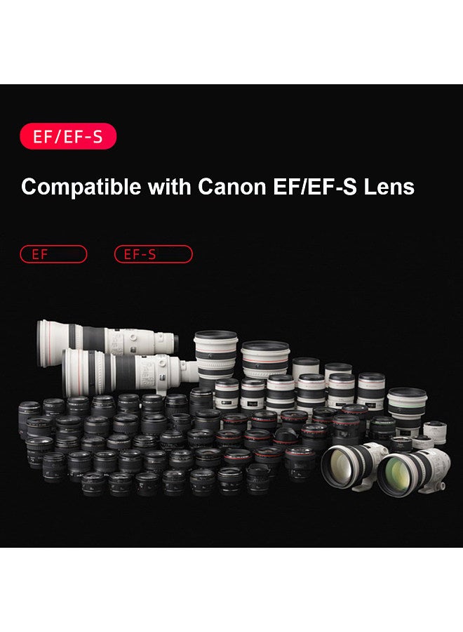 EF-GFX Pro Auto Focus Lens Mount Adapter Ring Anti-shake EXIF Transmission Type-C Upgrade Replacement for Canon EF/EF-S Lens to Fuji GFX Medium Format Cameras