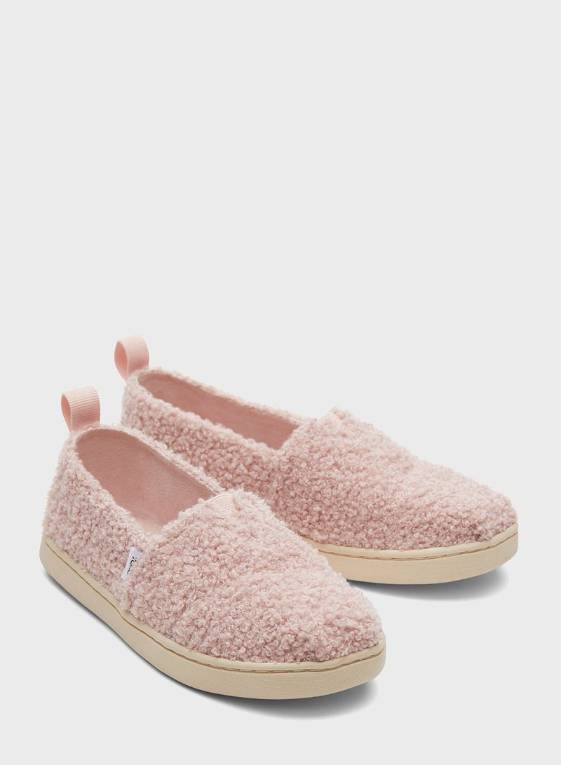 Kids Alpargata Slip Ons