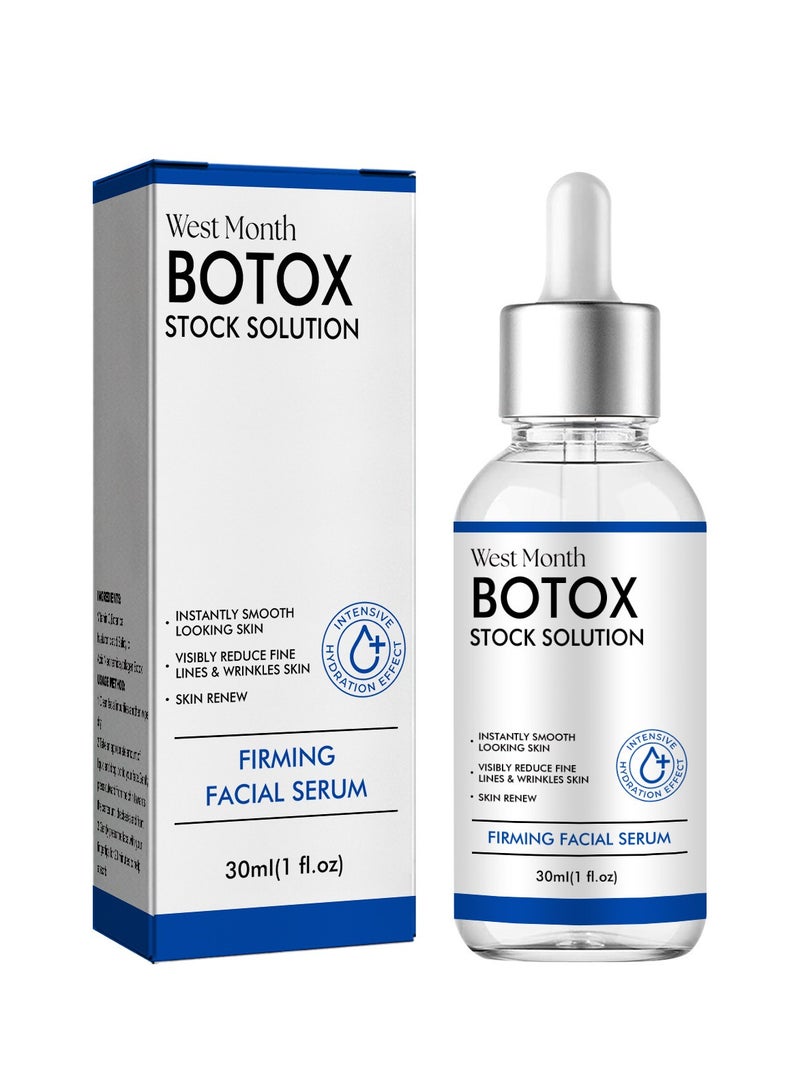 West&Month Firming Facial Essence, hydrating, moisturizing, brightening, rejuvenating, reducing fine lines and folds 30ml