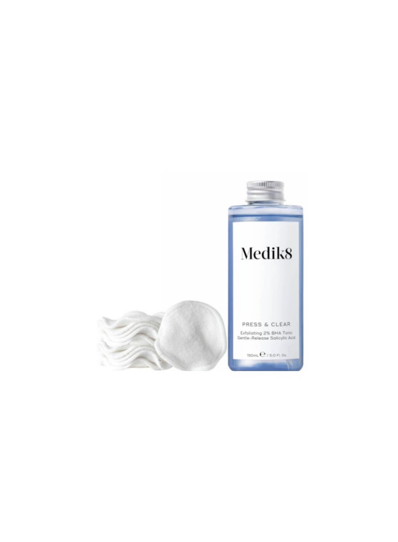 MEDIK8 PRESS & CLEAR REFILL AND COTTON PADS