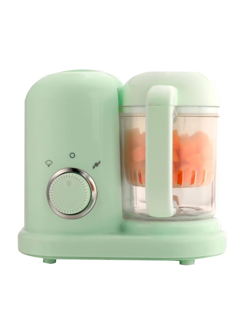 Baby Food Maker Food Processor, Steaming and Grinding Food Mill, Multifunction Baby Food Cooking Machine,Green