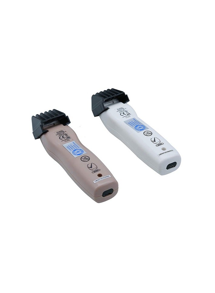 Rechargeable Hair Clipper Black/White/Brown