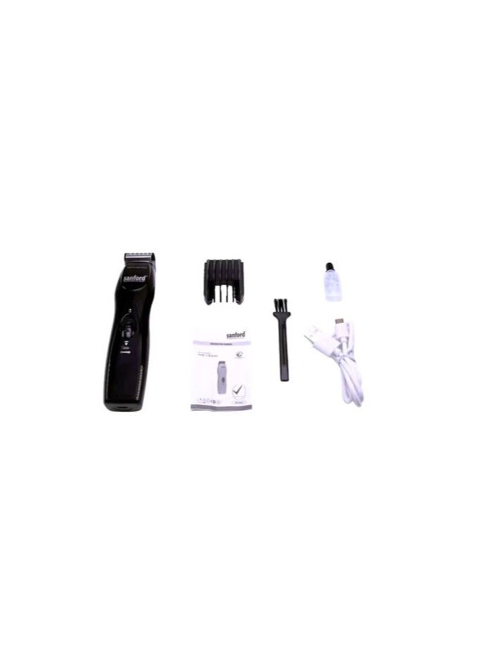 Rechargeable Hair Clipper Black/White/Brown