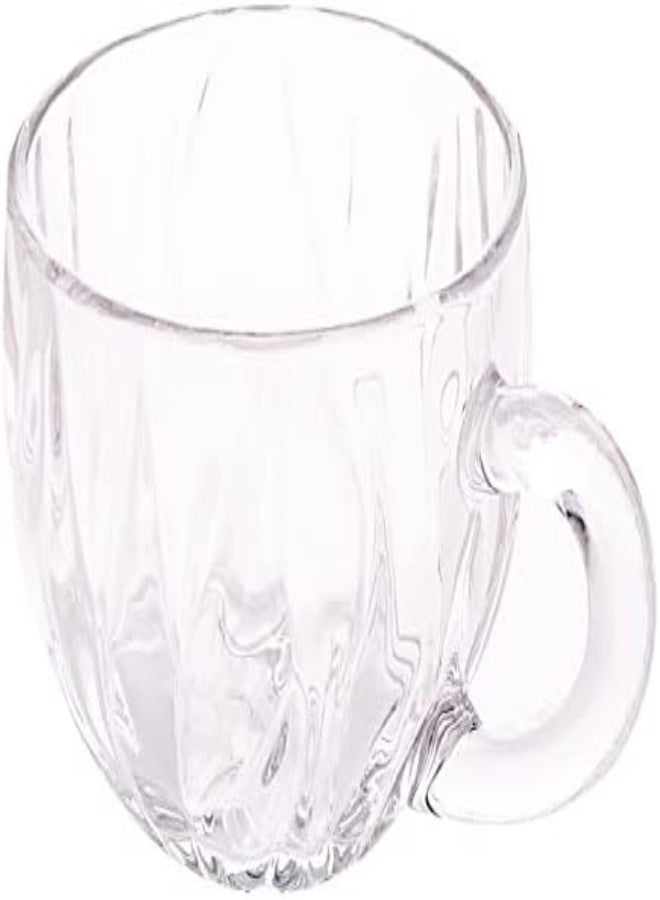 Akdc Glass Mug L(7Cm) Xw(7Cm) Xh(6Cm) Transparent