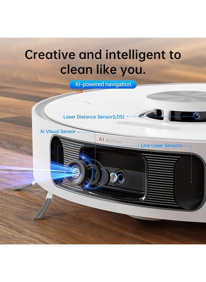 L10s Ultra Robot Vacuum Cleaner And Mop 5300Pa With Self-Cleaning Station