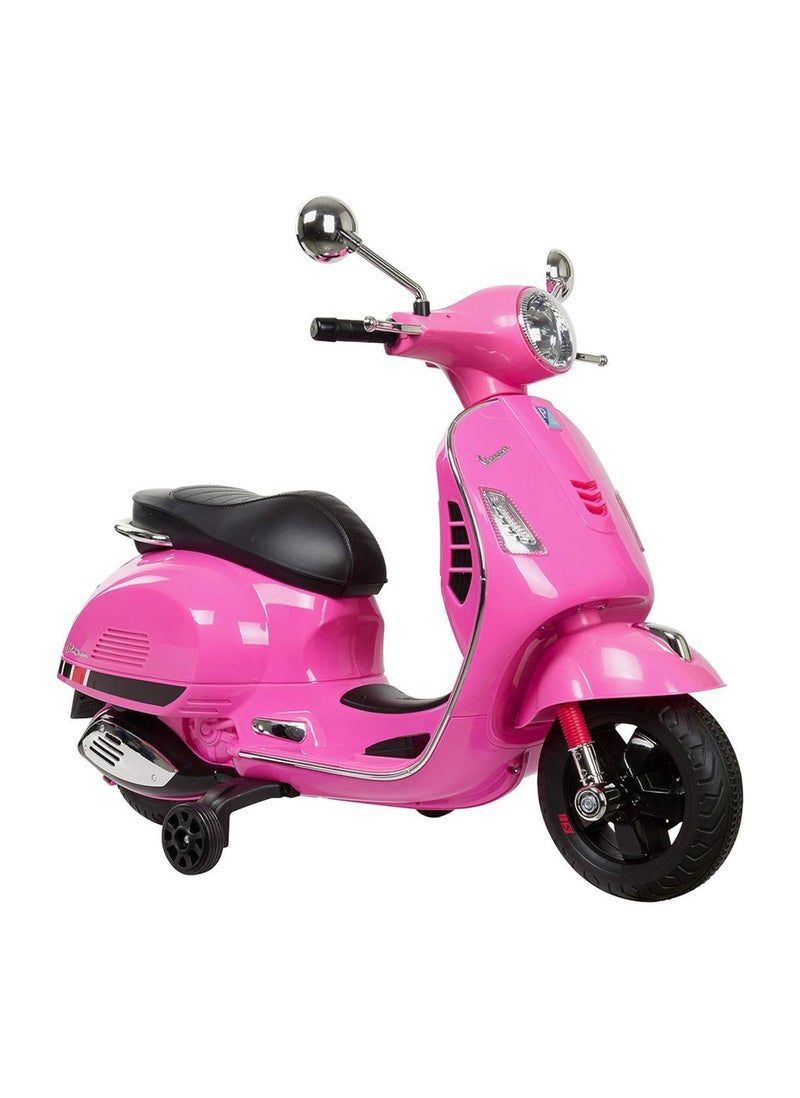 Lovely Baby Power Riding Motorcycle for Kids LB 946L - Motorbike with Side Support Wheels - Lights & Music - Electric Bike - Sit and Ride Scooty Age 3-6 yrs - Pink