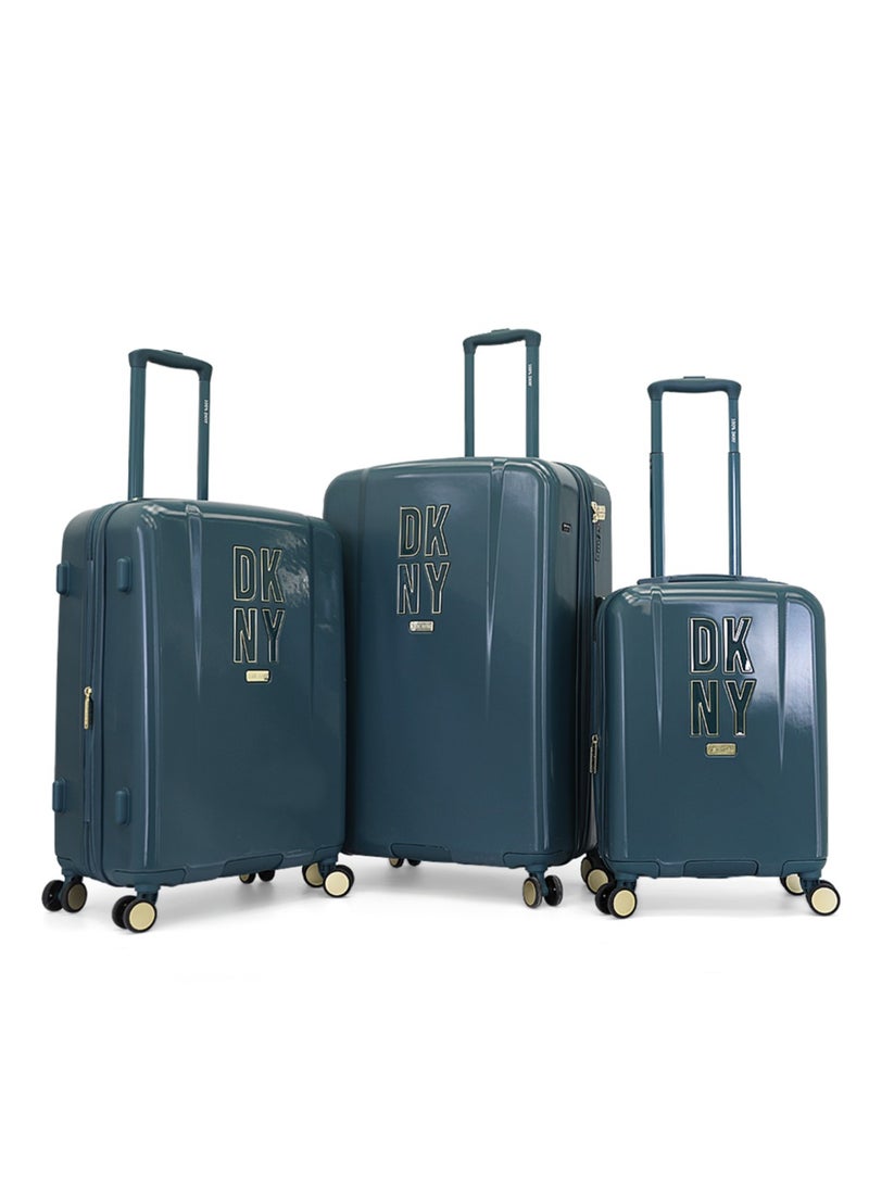 New Era Hardside Luggage on Wheels for Unisex | Ultra Lightweight ABS on with Spinner Wheels 4 Color Pine
