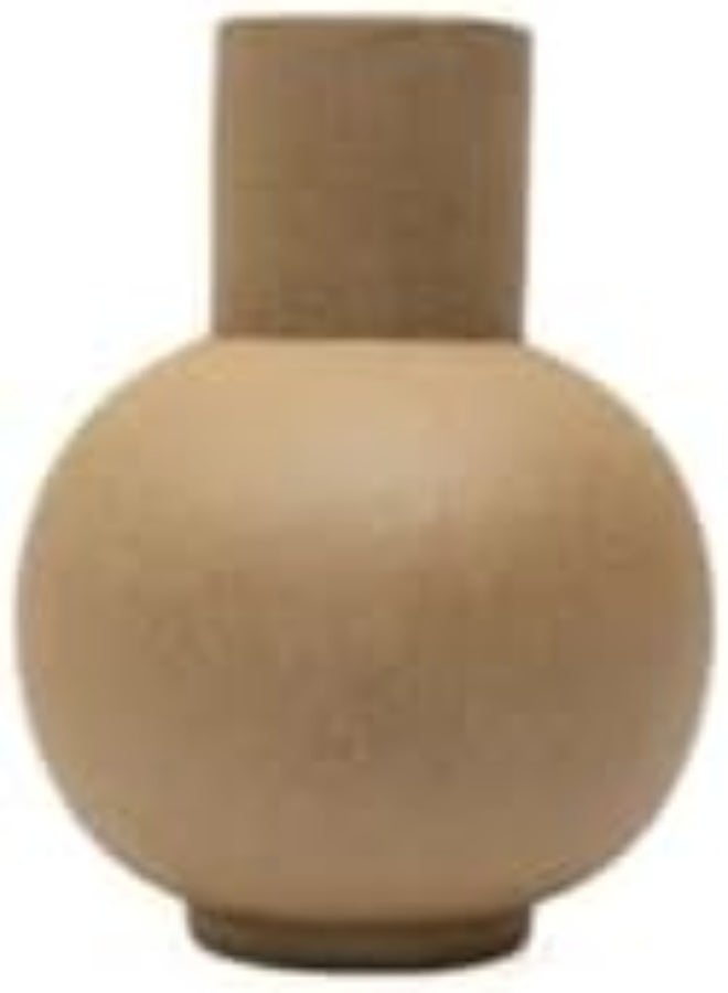 Ceramic Flower Vase 20X5X7 Brown