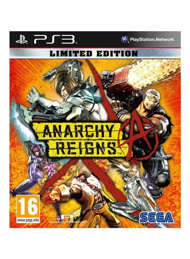 Anarchy Reigns Limited Edition(Intl Version) - Action & Shooter - PlayStation 3 (PS3)