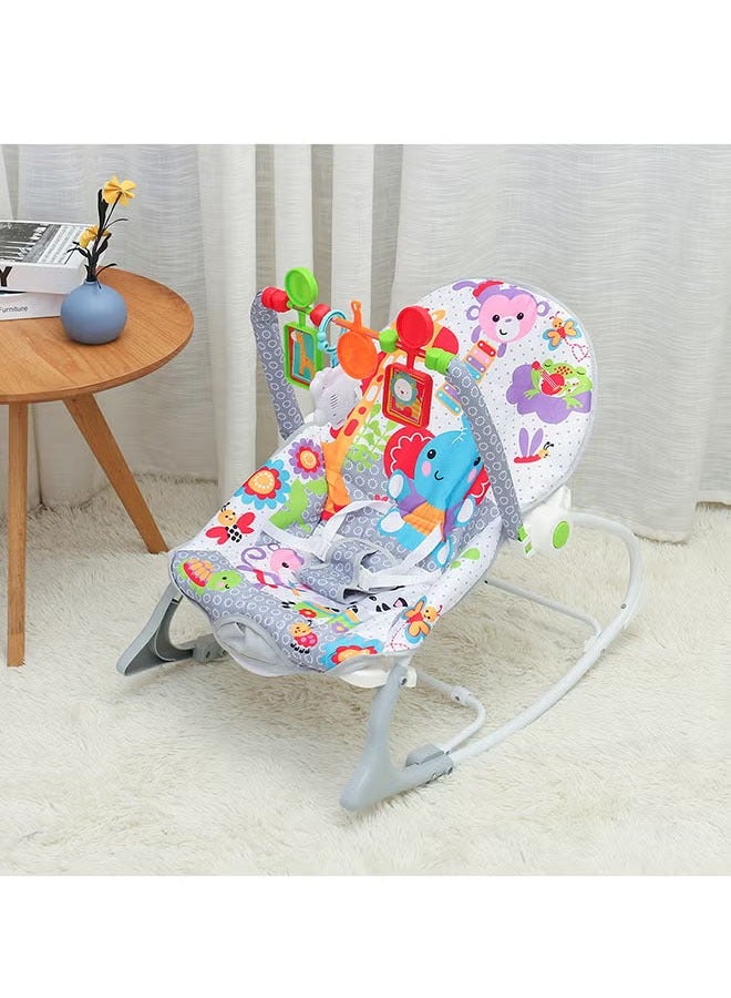 Multifunctional Baby Rocking Chair Foldable Baby Coaxing Artifact Baby Rocking Chair