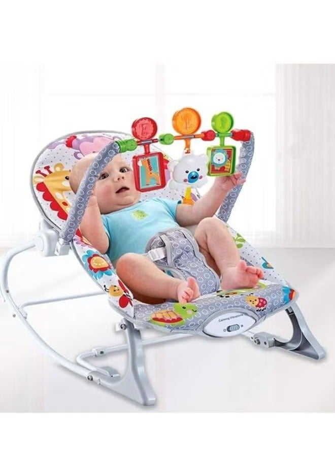 Multifunctional Baby Rocking Chair Foldable Baby Coaxing Artifact Baby Rocking Chair