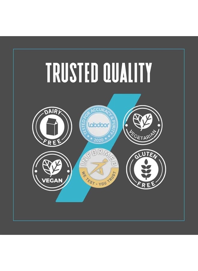 Impact Whey Protein Powder, 2.2 Lbs (31 Servings) Salted Caramel, 22g Protein & 5g BCAA Per Serving, Protein Shake for Superior Performance, Muscle Strength & Recovery, Gluten Free