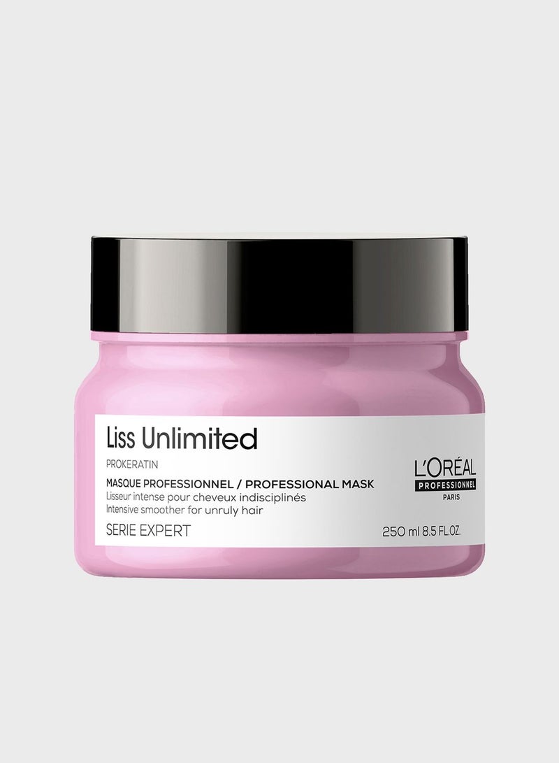 Liss Unlimited mask | For rebellious frizzy hair & straightened hair | SERIE EXPERT | 250mL