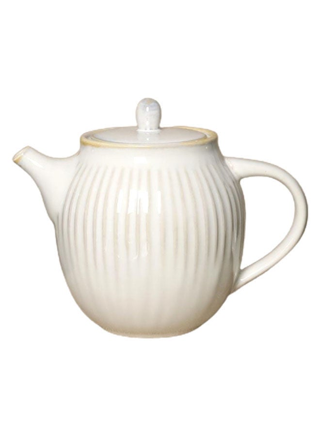 Gallery Porcelain Teapot White 850 ml