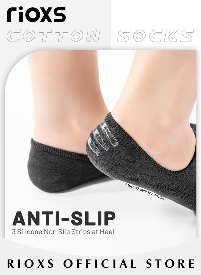 No Show Socks Set with Different Colors, 6 Pairs of Low-cut Liners Socks, Anti-slid Invisible Socks, High-quality Athletic Socks, Easy to Match Different Kinds of Shoes