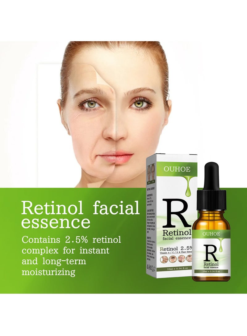 OUHOE facial anti-wrinkle firming and brightening skin, smoothing and repairing fine lines around the eyes and folds 10ml