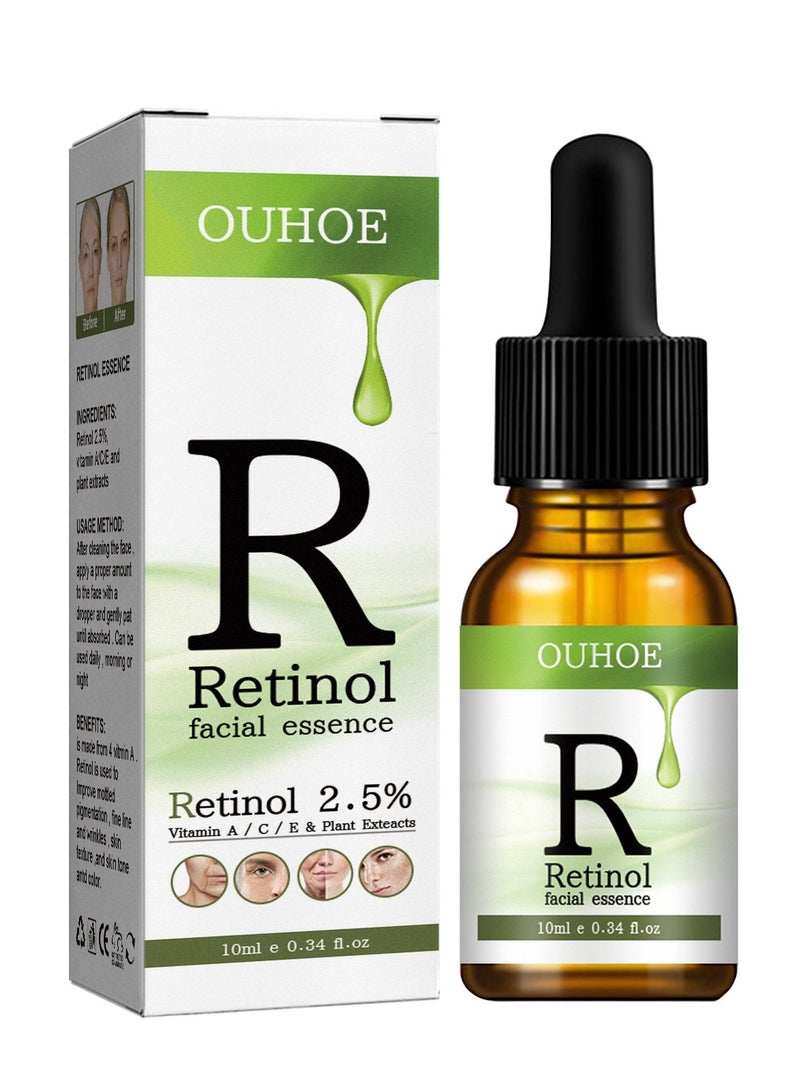 OUHOE facial anti-wrinkle firming and brightening skin, smoothing and repairing fine lines around the eyes and folds 10ml